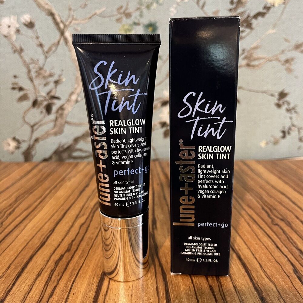 Lune + Aster Skin Tint Realglow Skin Tint 50 Deep Almond 1.3 OZ.